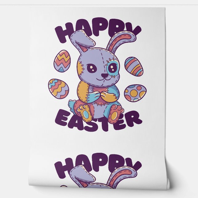 Easter Bunny Eggstravaganza Wallpaper (Unrolling)