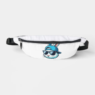 Easter Bunny Face Baseball Cap Sunglasses Rabbit B Bum Bags