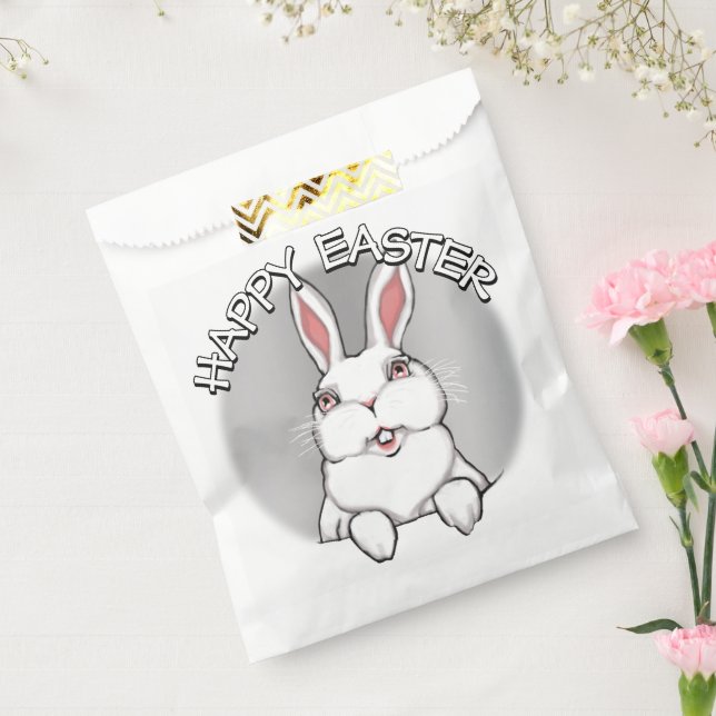 Easter Bunny Favour Bags Personalised Easter Bags (Sealed)