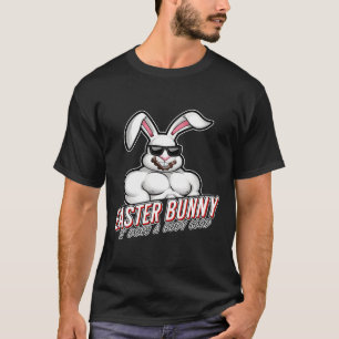 Easter Bunny Funny Gym Gymer Body  T-Shirt