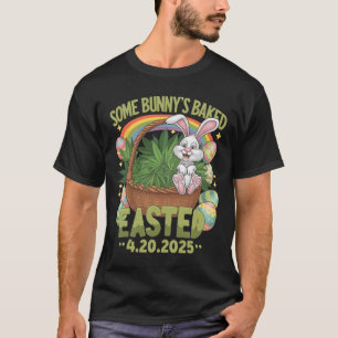 Easter Bunny Funny Weed Smoking Rabbit Day _2 T-Shirt