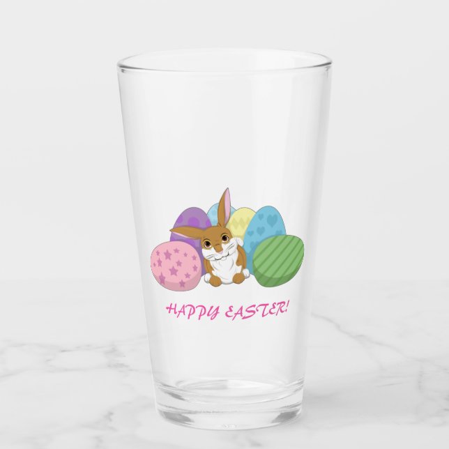 Easter Bunny Glass (Front)