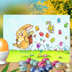Easter Bunny Greeting Card