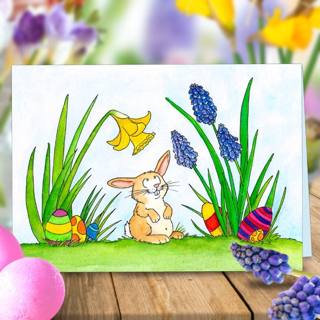 Easter Bunny greeting card by Nicole Janes (Creator Uploaded)