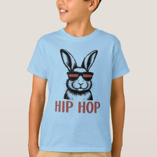 Easter Bunny Hip Hop Graphic T-Shirt