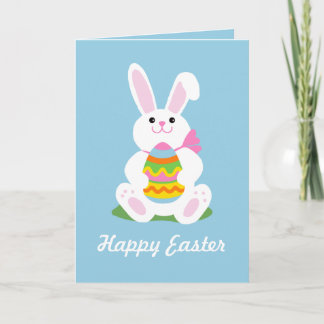 Easter Bunny Holiday Card