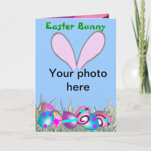 Easter Bunny Holiday Card