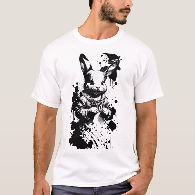 Easter Bunny Holiday T-Shirt (Front)
