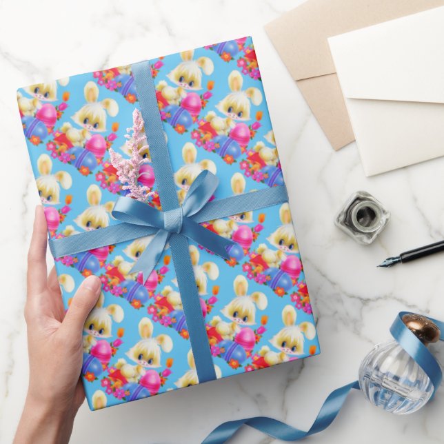 Easter Bunny Holiday wrapping paper (Gifting)