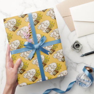 Easter Bunny Holiday wrapping paper