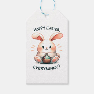 Easter Bunny Hoppy Easter, Everybunny! Gift Tags