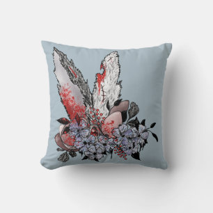 Easter Bunny Horror Cushion