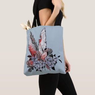 Easter Bunny Horror Tote Bag