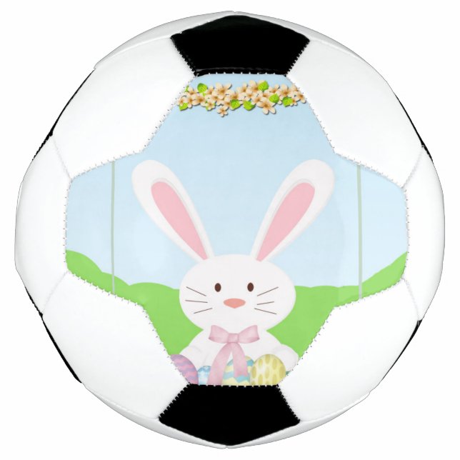 Easter bunny illustration football (Front)