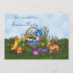 Easter Bunny Invitation