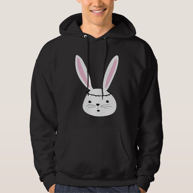 Easter Bunny Jesus  Carnival Hoodie (Front)