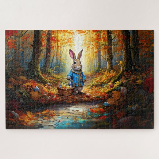 Easter Bunny Jigsaw Puzzle (Horizontal)