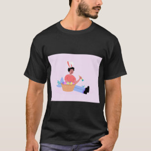 Easter Bunny Joy Print Tee