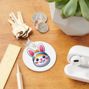 Easter Bunny Key Ring