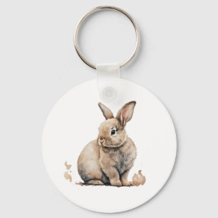 Easter Bunny        Key Ring