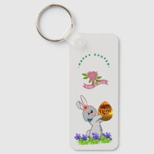 Easter Bunny Keychain