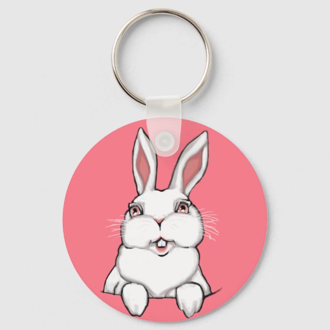 Easter Bunny Keychain Festive Easter Keepsakes (Front)