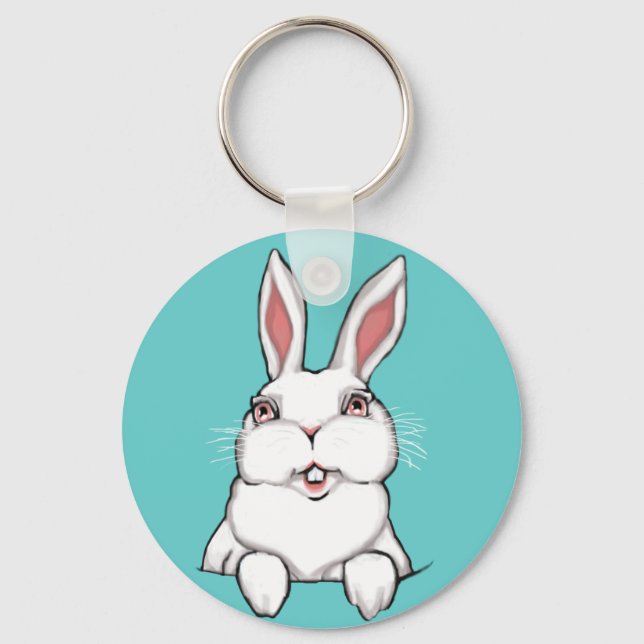 Easter Bunny Keychain Festive Easter Keepsakes (Front)