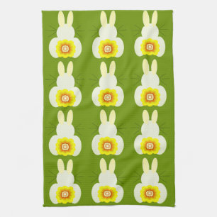 Easter Bunny Kitchen Towels