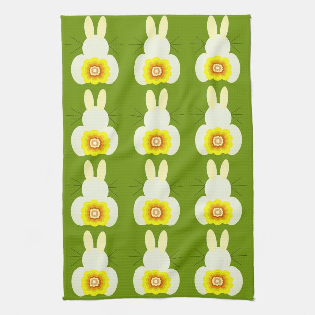 Easter Bunny Kitchen Towels (Vertical)