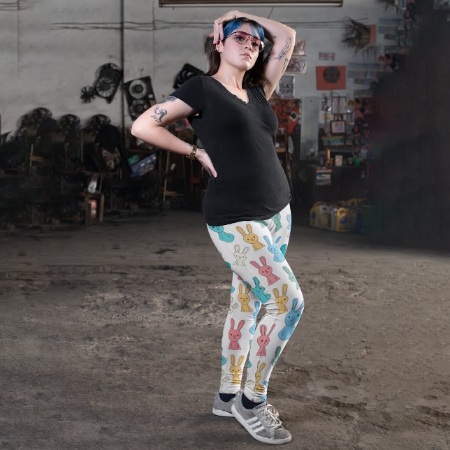 Easter Bunny Leggings (Creator Uploaded)