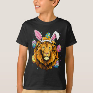 Easter Bunny Lion Funny Easter Lion T Shirt_1 T-Shirt