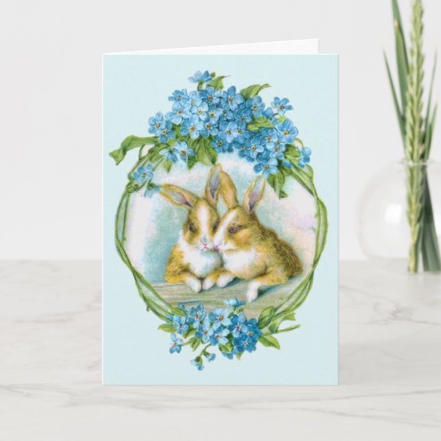 Easter Bunny Love Card (Front)