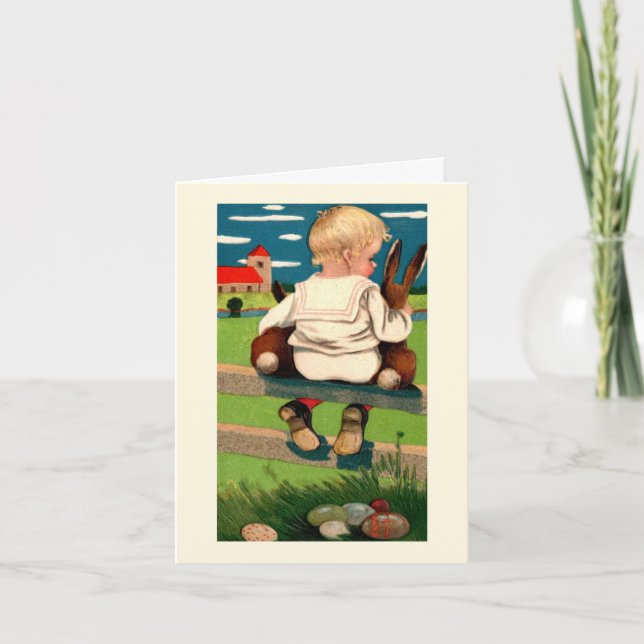 Easter Bunny Love Card (Front)