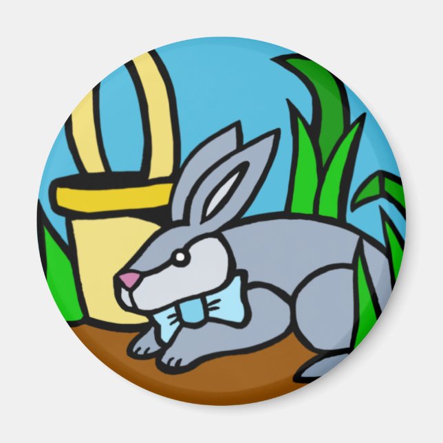 Easter Bunny  Magnet (Front)