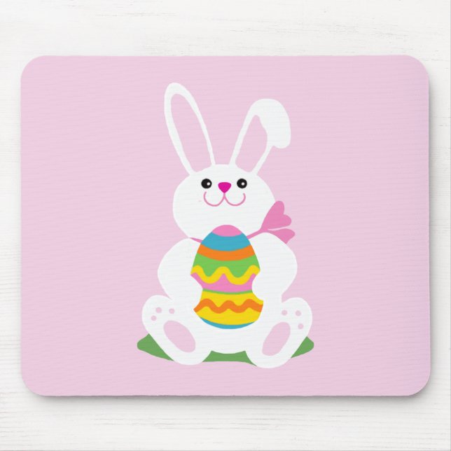 Easter Bunny Mouse Mat (Front)