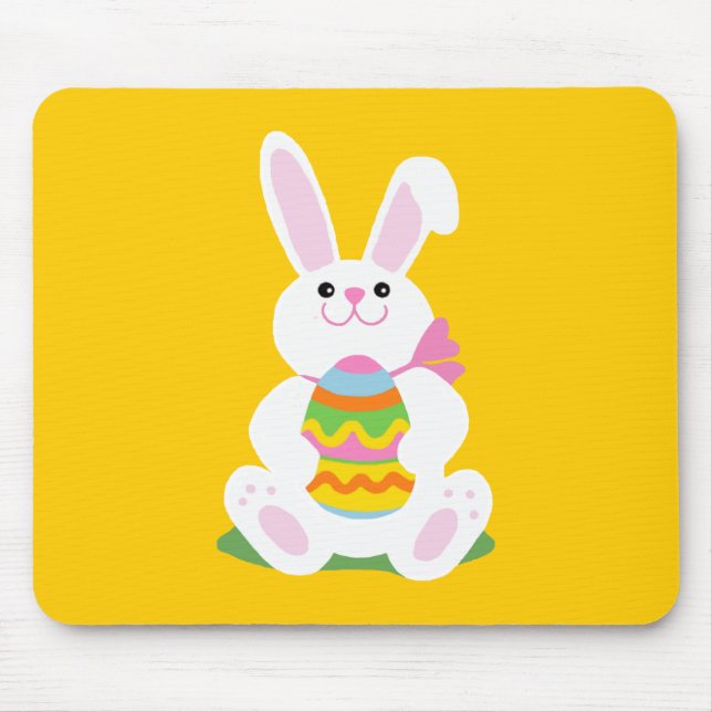 Easter Bunny Mouse Mat (Front)