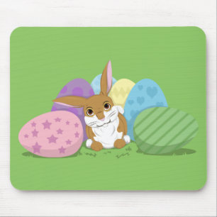Easter Bunny Mouse Mat