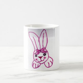 Easter bunny mug 2