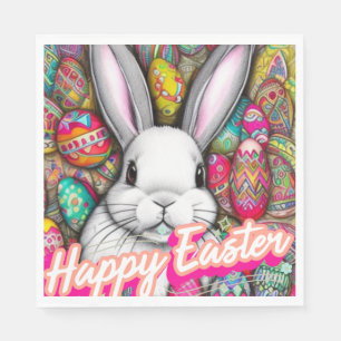 Easter Bunny Napkin