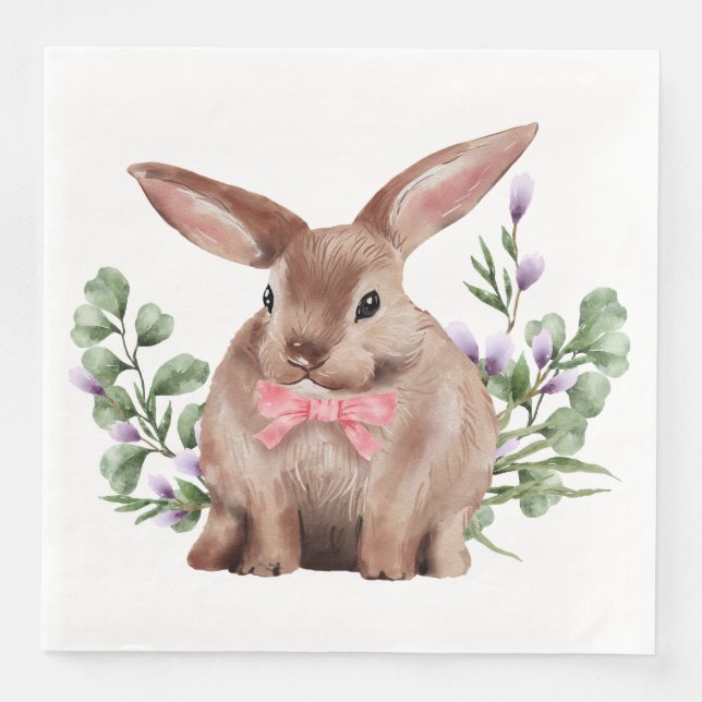 Easter Bunny Napkin (Front)
