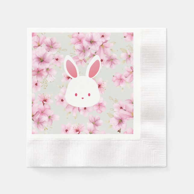 Easter Bunny Napkin (Front)