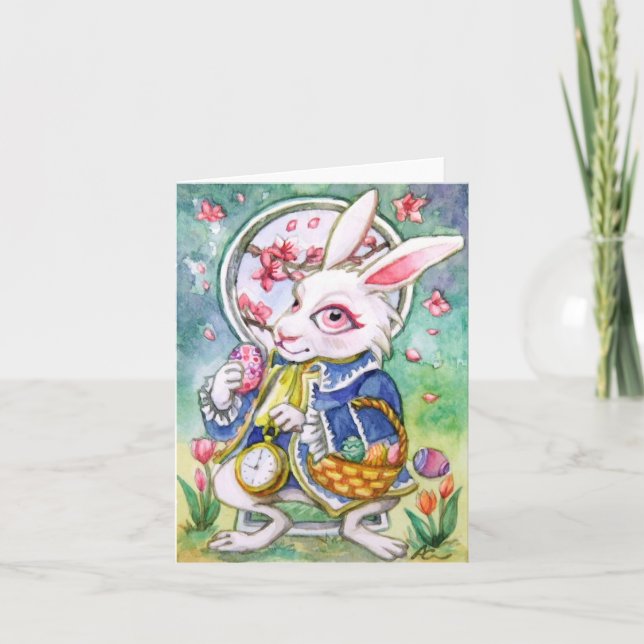 Easter Bunny Note Card (Front)