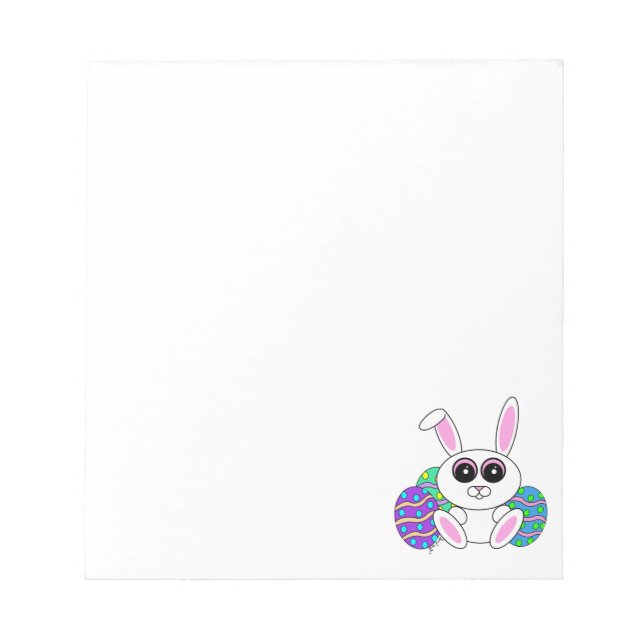 Easter Bunny Notepad (Front)