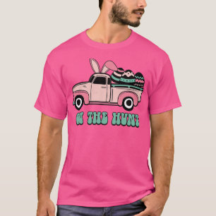 Easter Bunny on the hunt T-Shirt