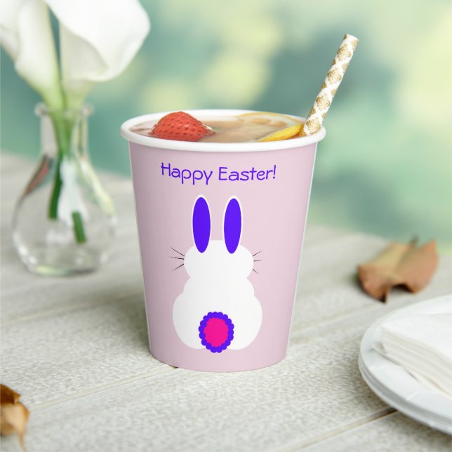 Easter Bunny Paper cup (Insitu)