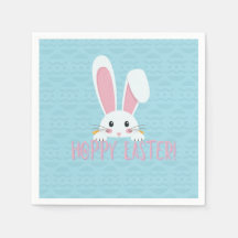 Easter Bunny Paper Napkins - Party Supplies