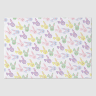 Easter Bunny pattern tissue paper