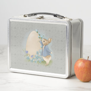  Easter Bunny Peter Metal Lunch Box