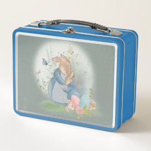 Easter Bunny Peter Metal Lunch Box
