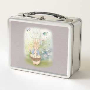 Easter Bunny Peter Metal Lunch Box